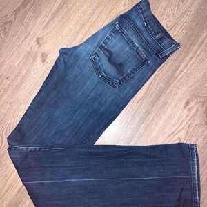 7 for All Mankind Straight leg jeans